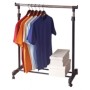 Deluxe Clothes Rack Black 88x43x98-175cm black