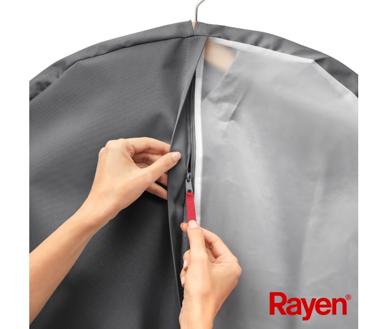 Garment bag S Premium dark grey 60x100cm