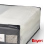 Premium blanket box dark grey 65x55x20cm