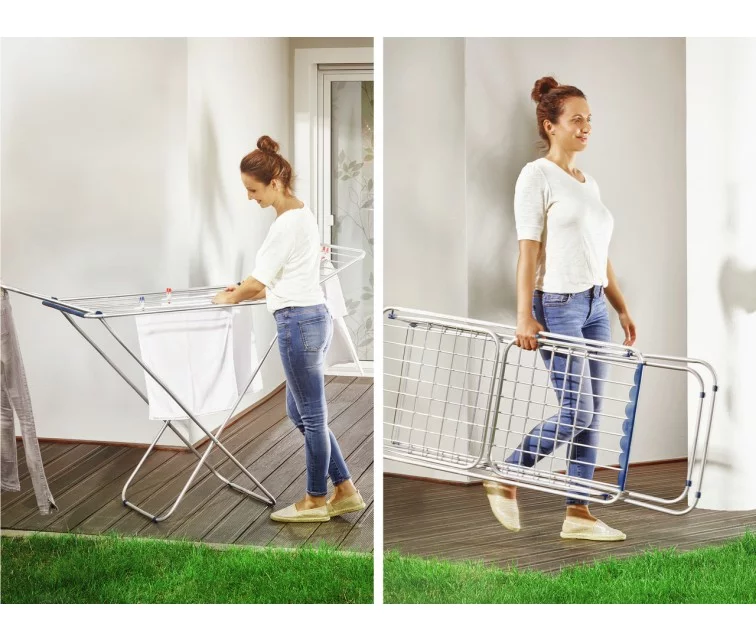 LEIFHEIT Classic Tumble Dryer Siena 180 Easy Aluminium LEIFHEIT Classic Tumble Dryer Siena 180 Easy Aluminium