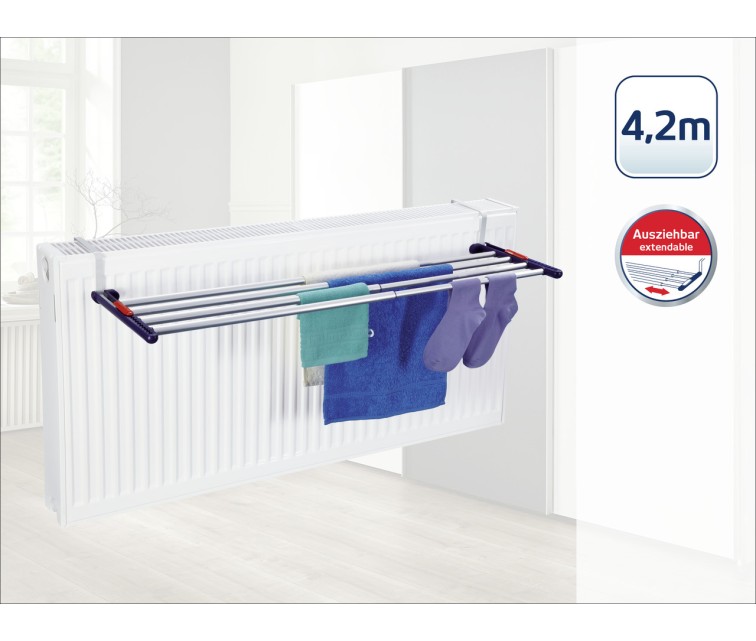 LEIFHEIT Quartett 42 Extendable Aluminium tumble dryer