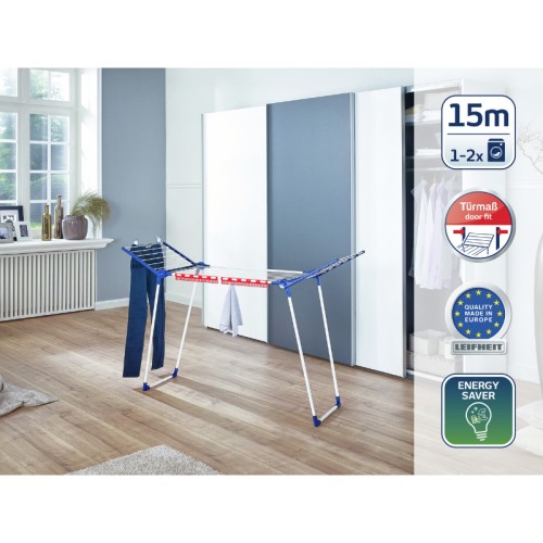 LEIFHEIT Veļas žāvētājs Pegasus 150 Solid Slim LEIFHEIT Veļas žāvētājs Pegasus 150 Solid Slim