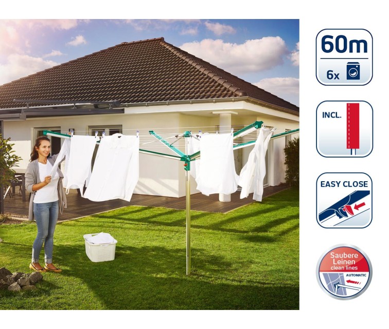 LEIFHEIT Rotary tumble dryer Linomatic 600 Deluxe Cover