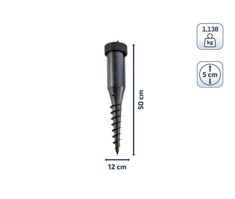 LEIFHEIT Pin centering screw-in rotary joystick