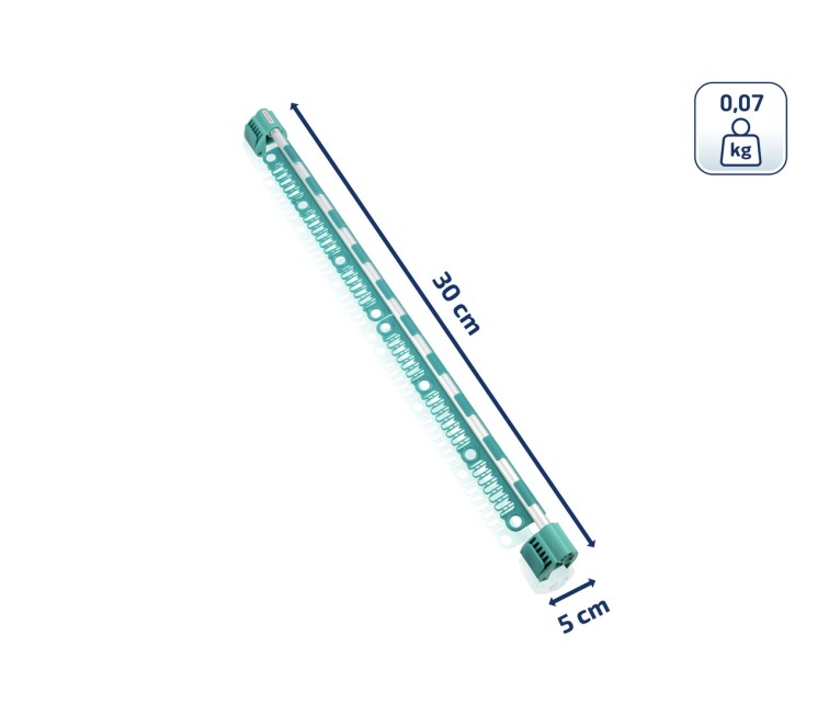 LEIFHEIT Zeķu turētājs Easyclip Linomatic