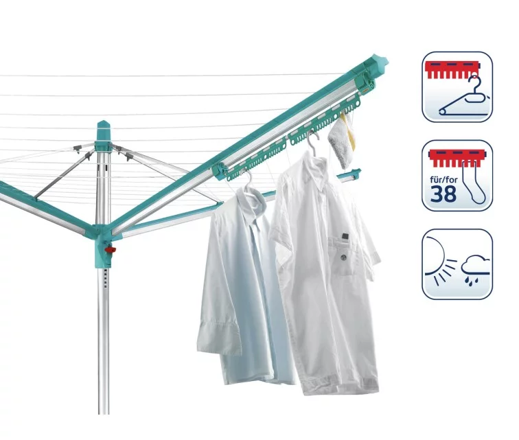 LEIFHEIT Zeķu turētājs Easyclip Linomatic LEIFHEIT Zeķu turētājs Easyclip Linomatic