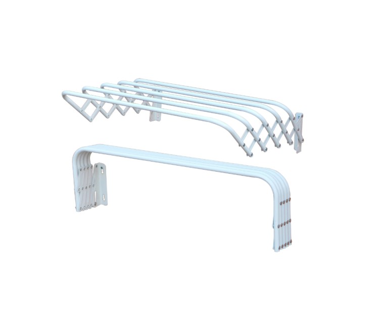 Veļas žāvētājs sienas 3m/60cm balts Veļas žāvētājs sienas 3m/60cm balts