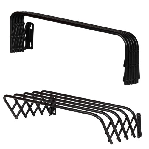 Wall-mounted tumble dryer 4m/80cm black Wall-mounted tumble dryer 4m/80cm black