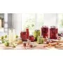 LEIFHEIT Hexagonal glass jar 47ml LEIFHEIT Hexagonal glass jar 47ml