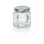 LEIFHEIT Hexagonal glass jar 47ml LEIFHEIT Hexagonal glass jar 47ml