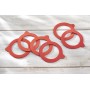 LEIFHEIT Replacement rubber rings 6pcs. 68x94mm for leak-proof jars 1140ml