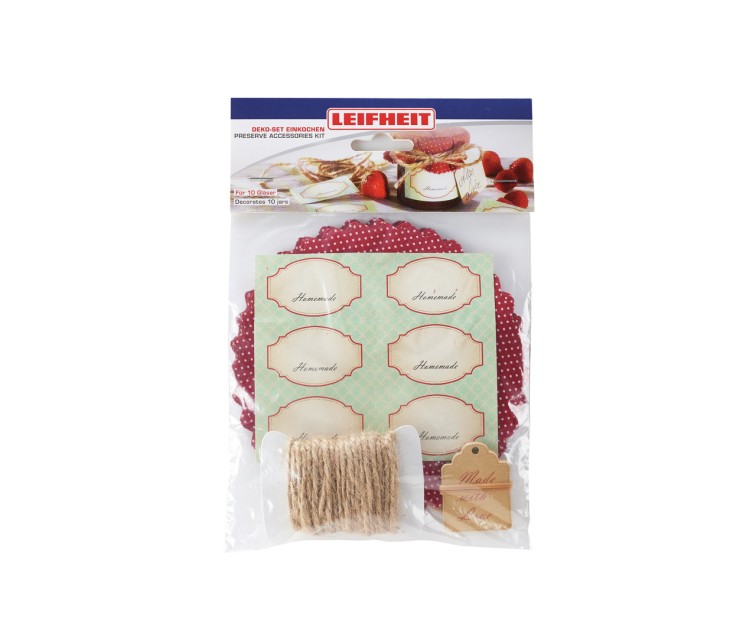 LEIFHEIT Jar decorating set 10gb.