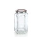 LEIFHEIT Hexagonal glass jar 1700ml