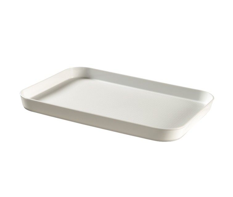 Kitchen Essentials white double-sided tray