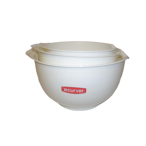 Maisīšanas trauku kompl 3gb. balts