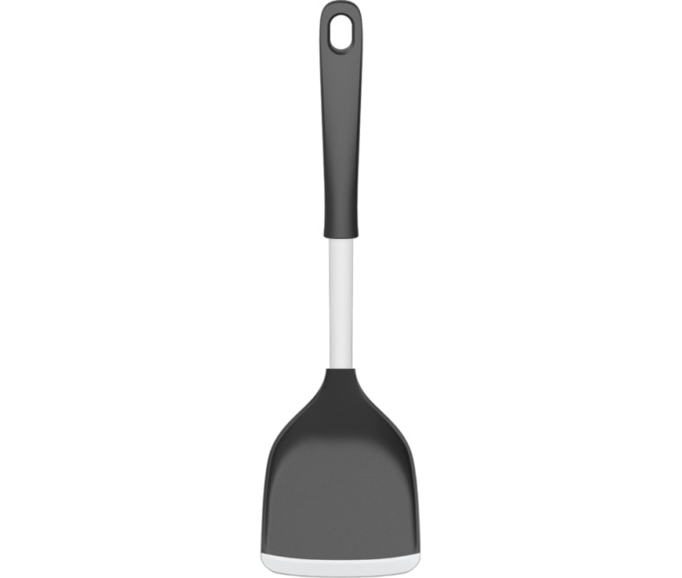 Nylon spatula with silicone edge