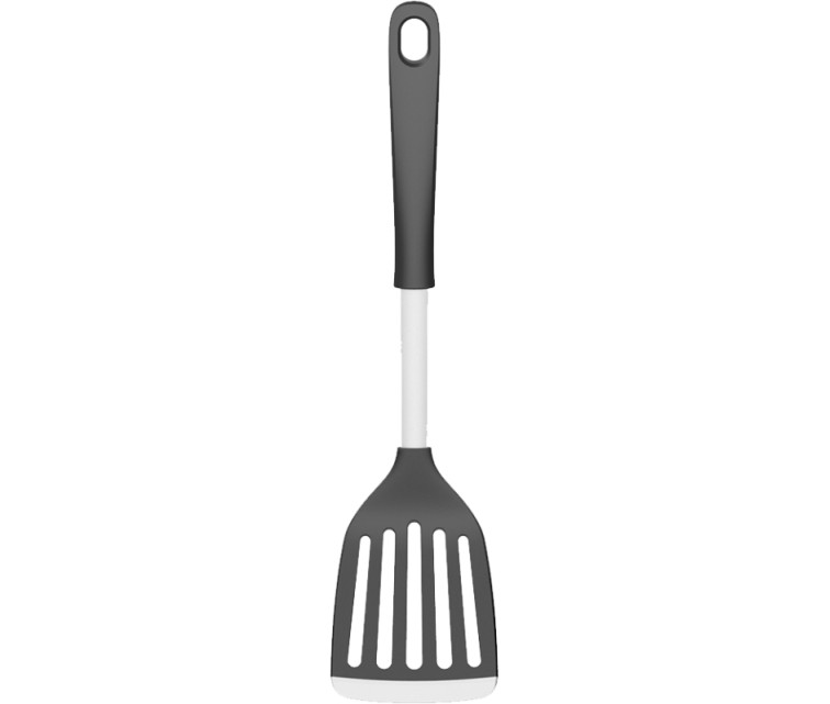 Spatula perforated nylon with silicone edge