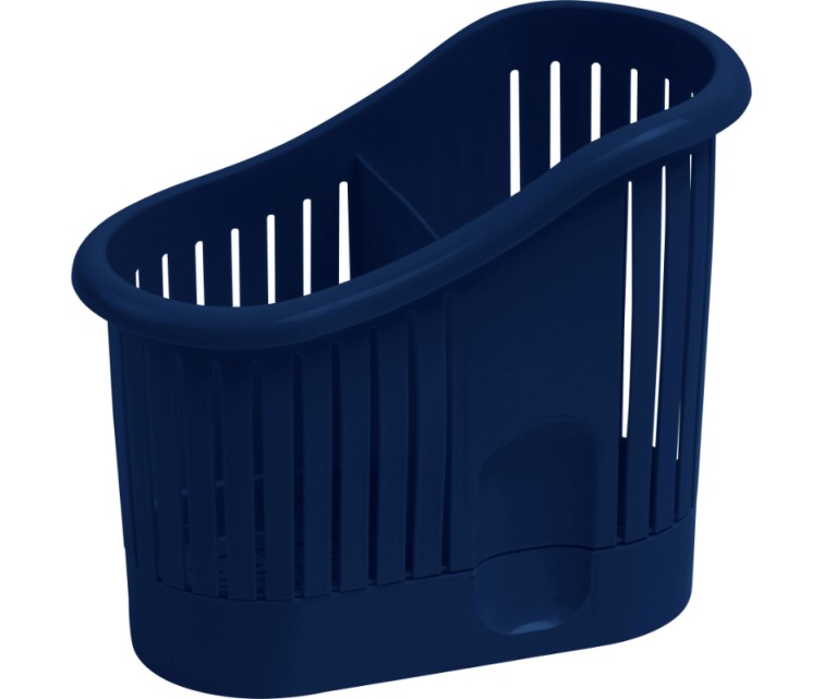 Cutlery dryer 14x6,5x14,5cm dark blue