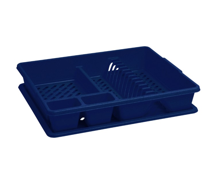 Dish dryer 45x38x8,8cm dark blue