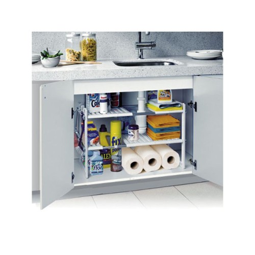 Plaukts zem izlietnes