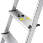 Household ladder Selekta L40 BasicLine / aluminium / 8 steps