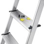 Household ladder Selekta L40 BasicLine / aluminium / 6 steps