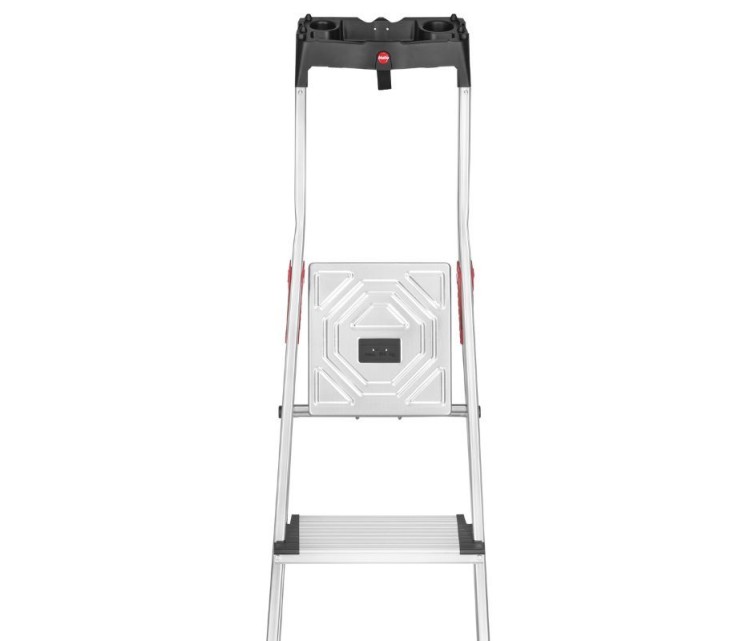 Household ladder L80 ComfortLine / aluminium / 5 steps