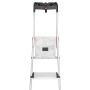 Household ladder L80 ComfortLine / aluminium / 6 steps