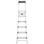 Household ladder L80 ComfortLine / aluminium / 5 steps