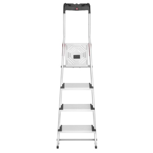 Kāpnes mājsaimniecības L80 ComfortLine / alumīnija / 4 pakāpieni