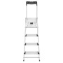 Household ladder L80 ComfortLine / aluminium / 4 steps