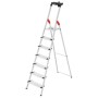 Household ladder L80 ComfortLine / aluminium / 7 steps