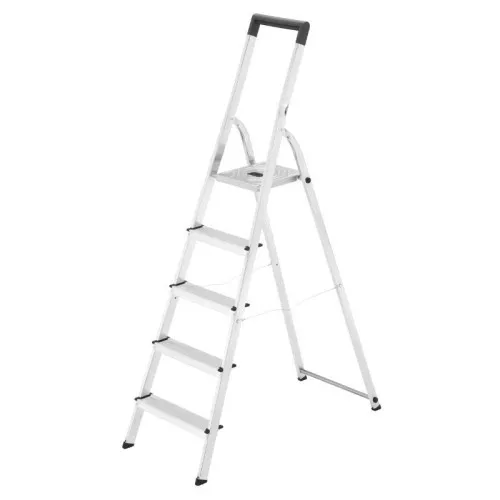 Household ladder Selekta L40 BasicLine / aluminium / 5 steps