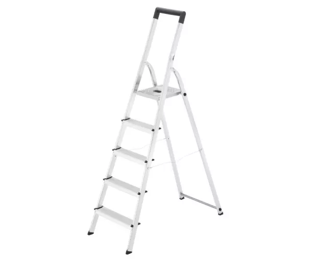Buitinės kopėčios L40 StandardLine / aliuminio / 5 pakopų