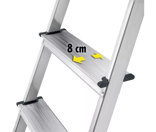 Household ladder L40 StandardLine / aluminum / 7 steps