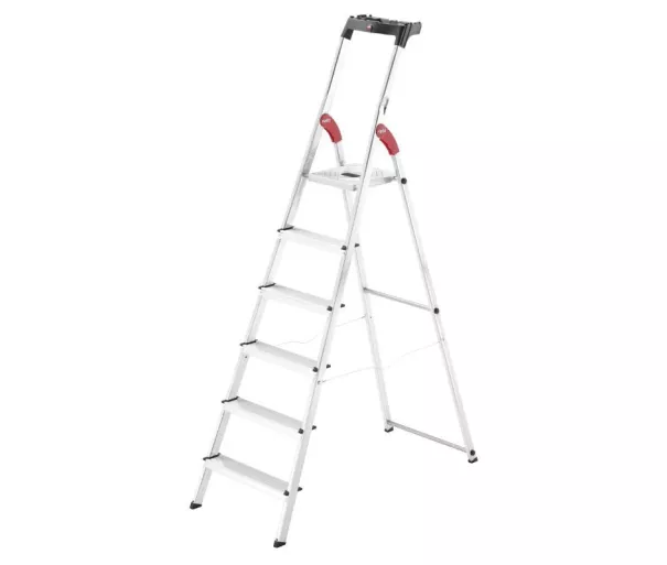 Kāpnes mājsaimniecības L60 StandardLine / alumīnija / 6 pakāpieni