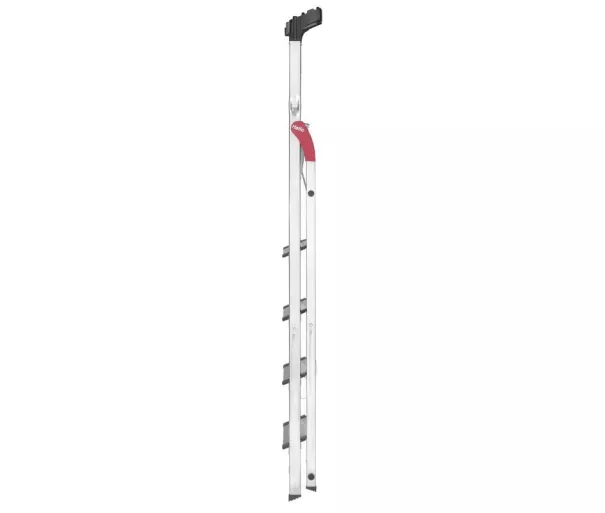 Household ladder L80 ComfortLine / aluminium / 5 steps