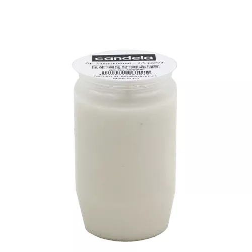 Масло для могильной свечи, продолжительность горения ~60ч, белое