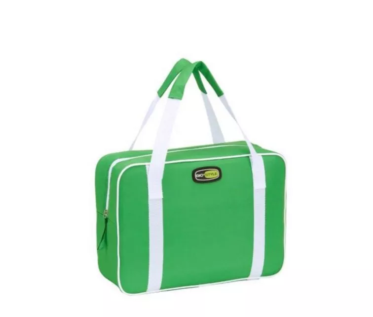 Thermal bag Evo Small assorted, green/red/blue with decoration