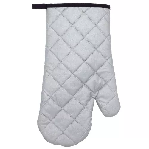 Перчатка для гриля термостойкая 18x33 см серебристая
