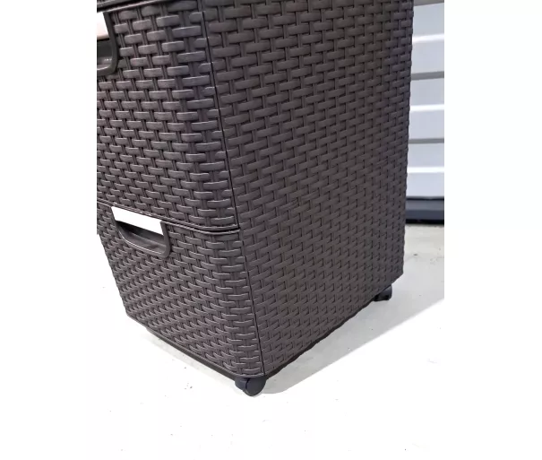 ( DEFECT ) Chest of drawers Style 33x38x79cm dark brown