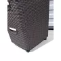 ( DEFECT ) Chest of drawers Style 33x38x79cm dark brown
