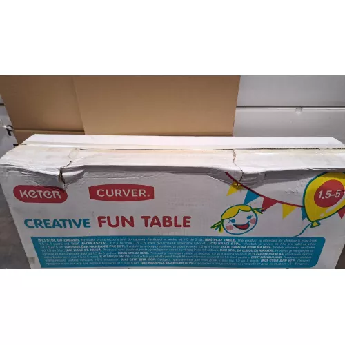 ( DAMAGED PACKAGING )  Creative Fun Table green/purple