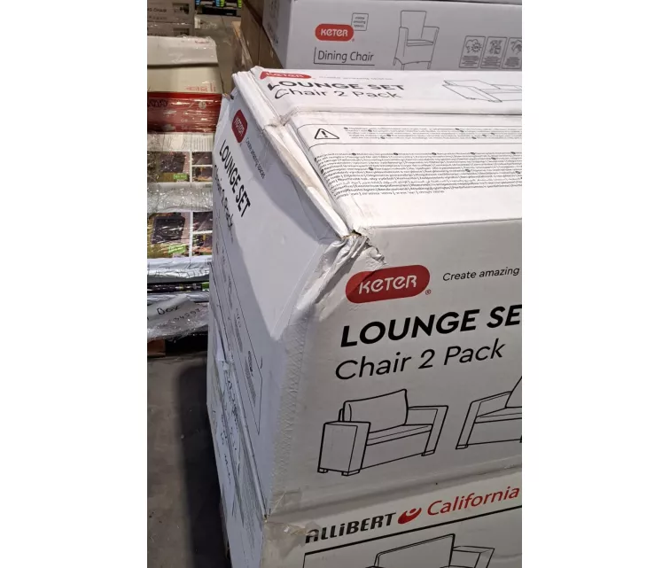 ( KAHJUSTATUD PAKEND )  Aiatoolid California, 2 tk, pruun