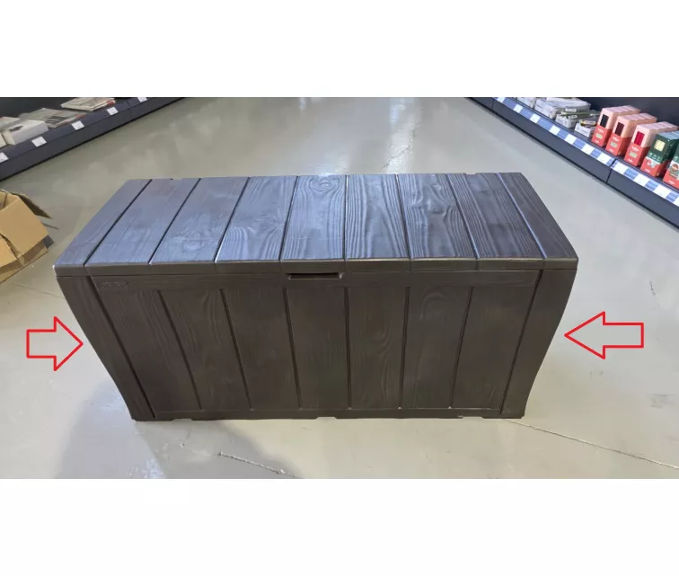 ( DEFECT ) Sherwood Storage Box 270L brown