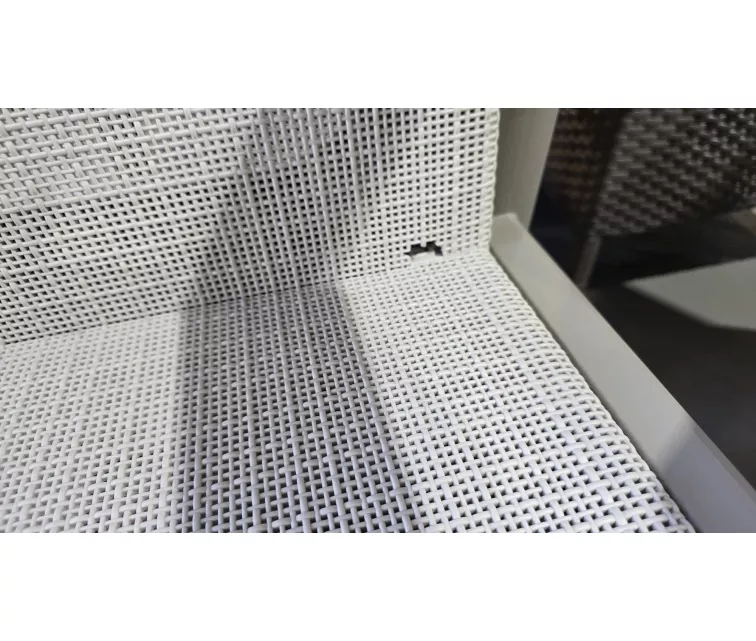 ( DEFECT ) Garden furniture set Scandi Linea 3 Seater Set pebble grey/light beige