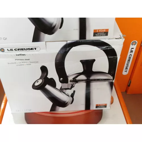 ( BOJĀTS IEPAKOJUMS )  Le Creuset Tējkanna Kone 1,6L nerūsējošā tērauda