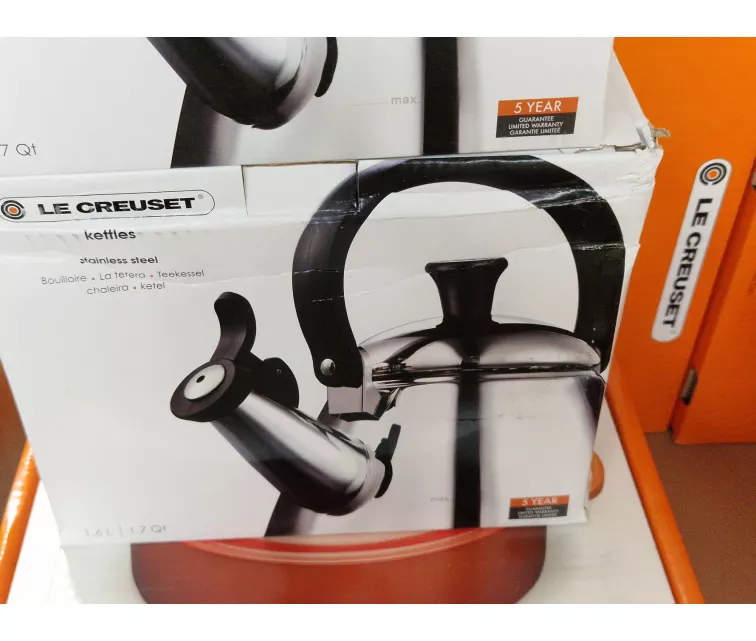 ( БЕЗ УПАКОВКИ ) Le Creuset Чайник Kone 1,6л нержавеющая сталь