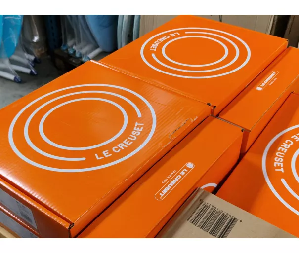 ( BOJĀTS IEPAKOJUMS )  Le Creuset Čuguna pankūku panna Ø27cm matēti melna