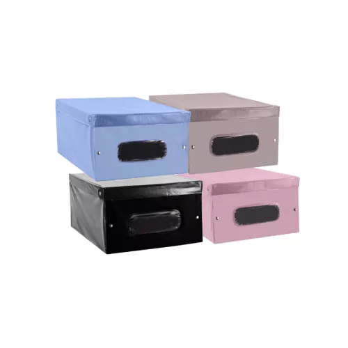 Kaste vinila 50x38x24cm Cloe PVC asorti